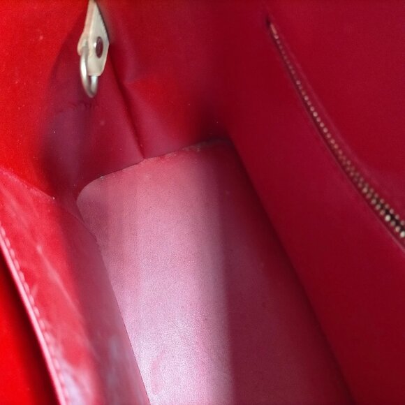 Louis Vuitton Houston Red Vernis Hand Bag mon621-101525 - Picture 12 of 16